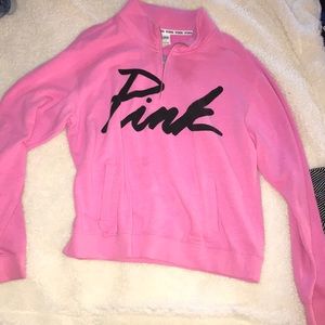 pink pullover